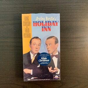 Holiday Inn VHS Bing Crosby Fred Astaire White‎ Christmas Sealed MCA 55039 1994